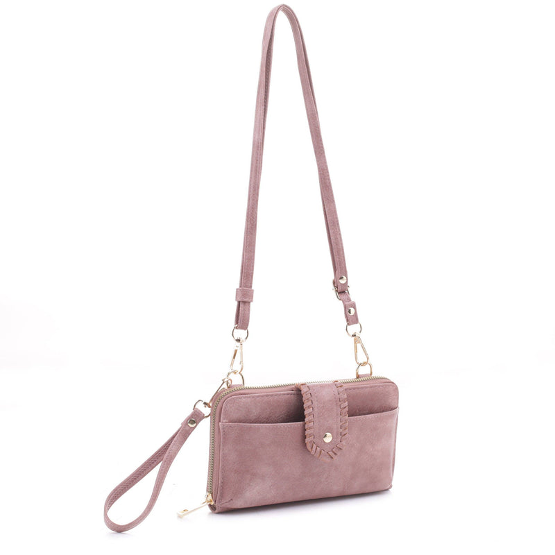 Abby Smartphone Wallet Crossbody: Multiple Colors