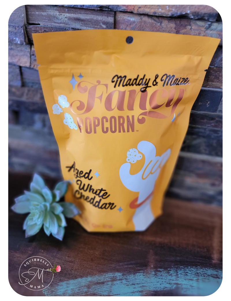 Fancy Popcorn- Aged White Cheddar