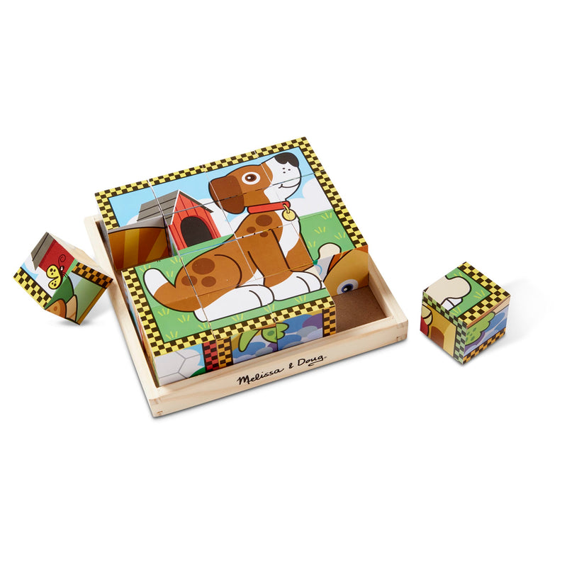 Wooden Cube Puzzle- Multiple