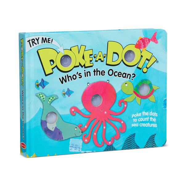 Poke A Dot Book-  Who's In The Ocean