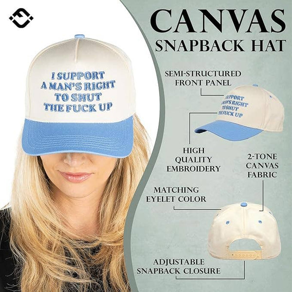 Man's Right to Shut Up Hat