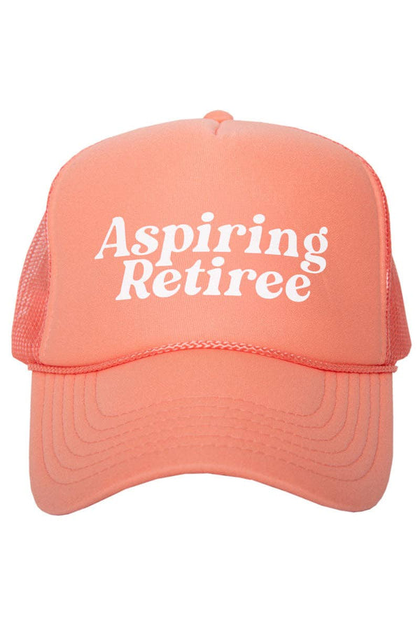 Aspiring Retiree Foam Trucker Hat