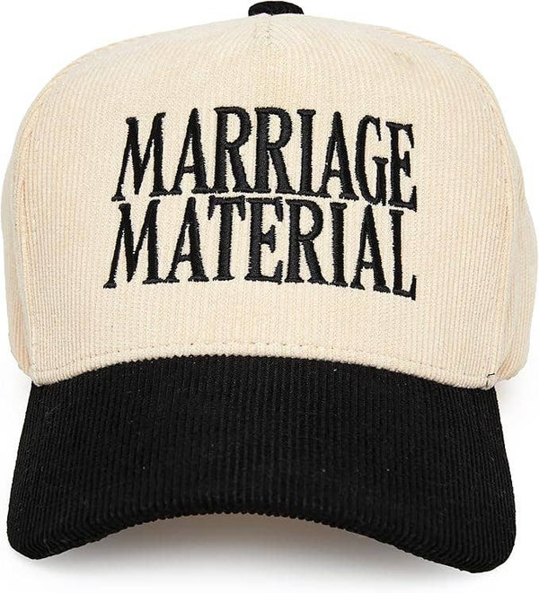 Corduroy Hat - Marriage Material