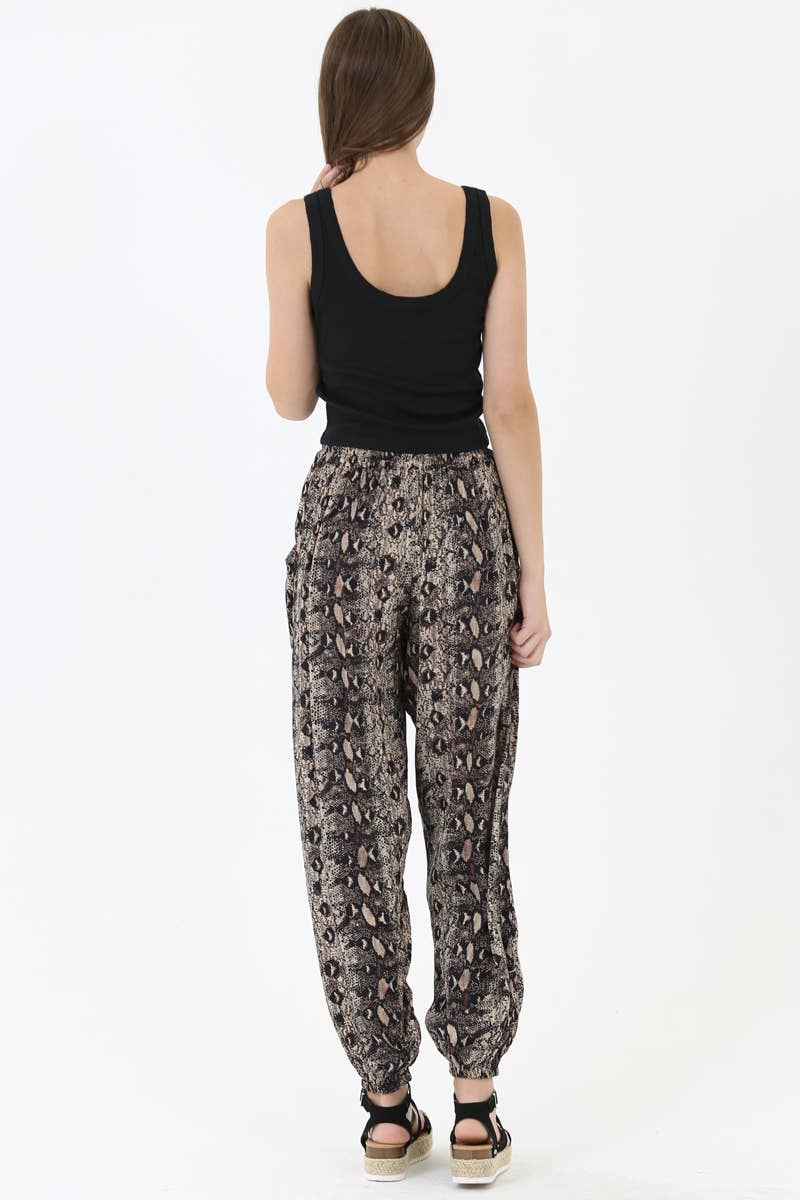 Zara Snake Joggers