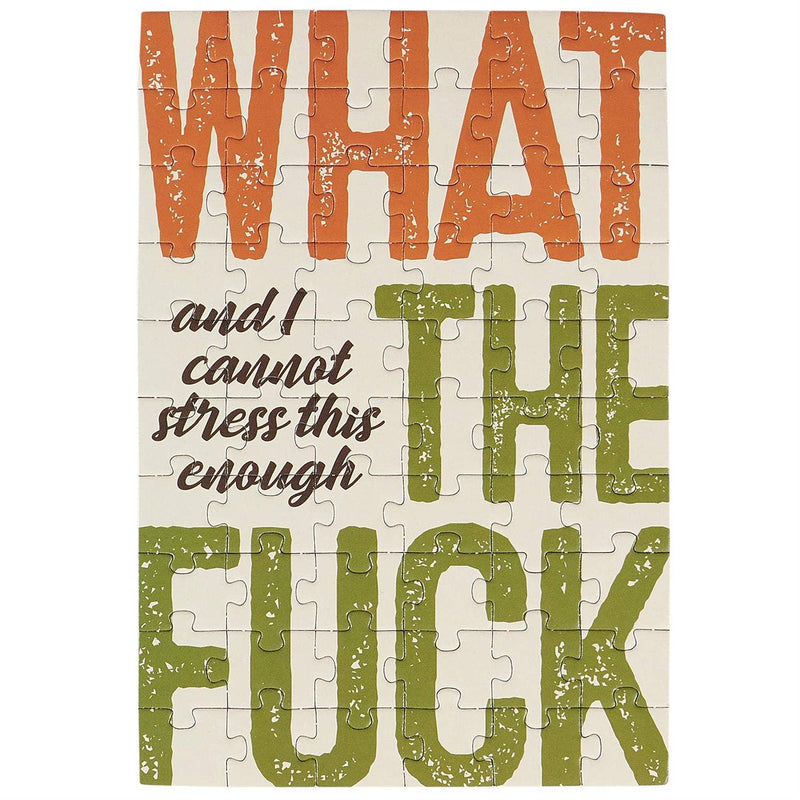 Cannot Stress Puzzle Card