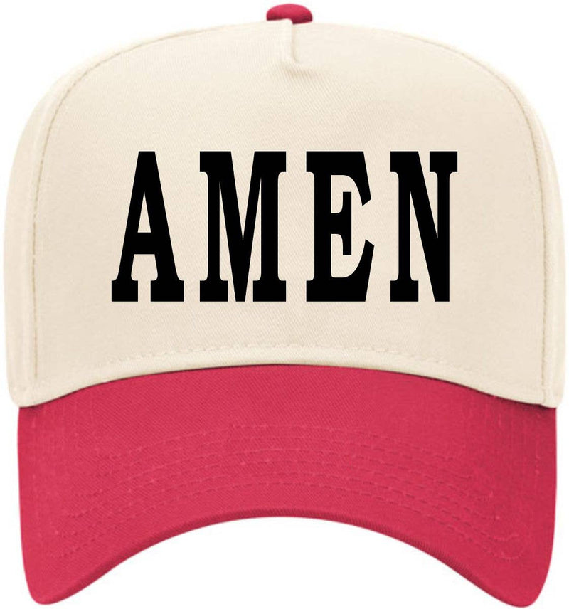 Amen 3-D Puff Trucker Hat
