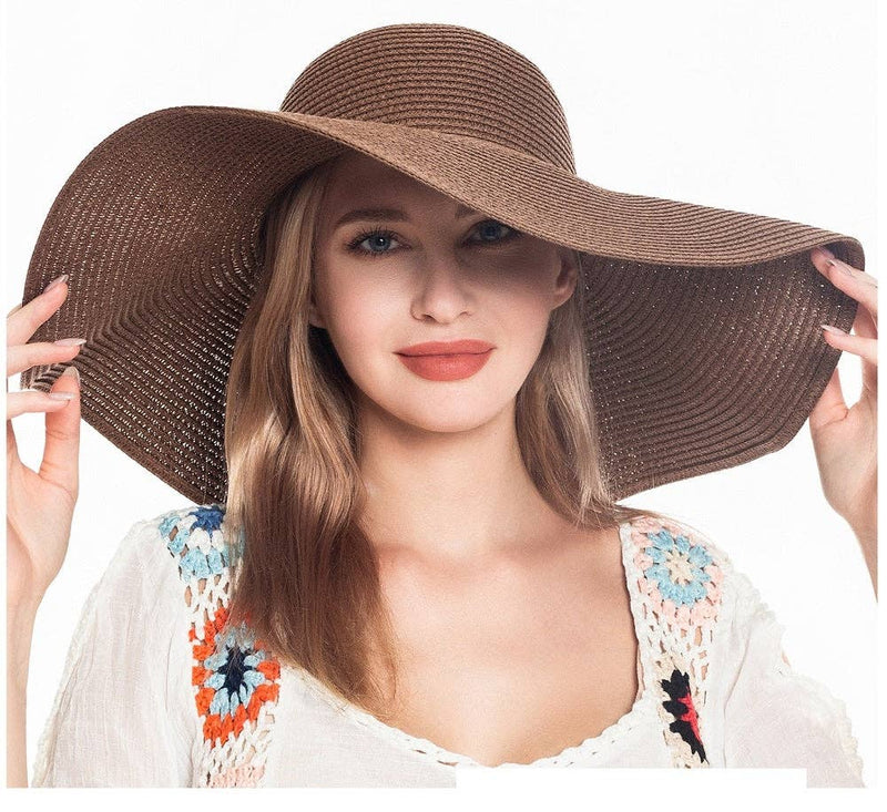 Straw Floppy Hat: Multiple Colors