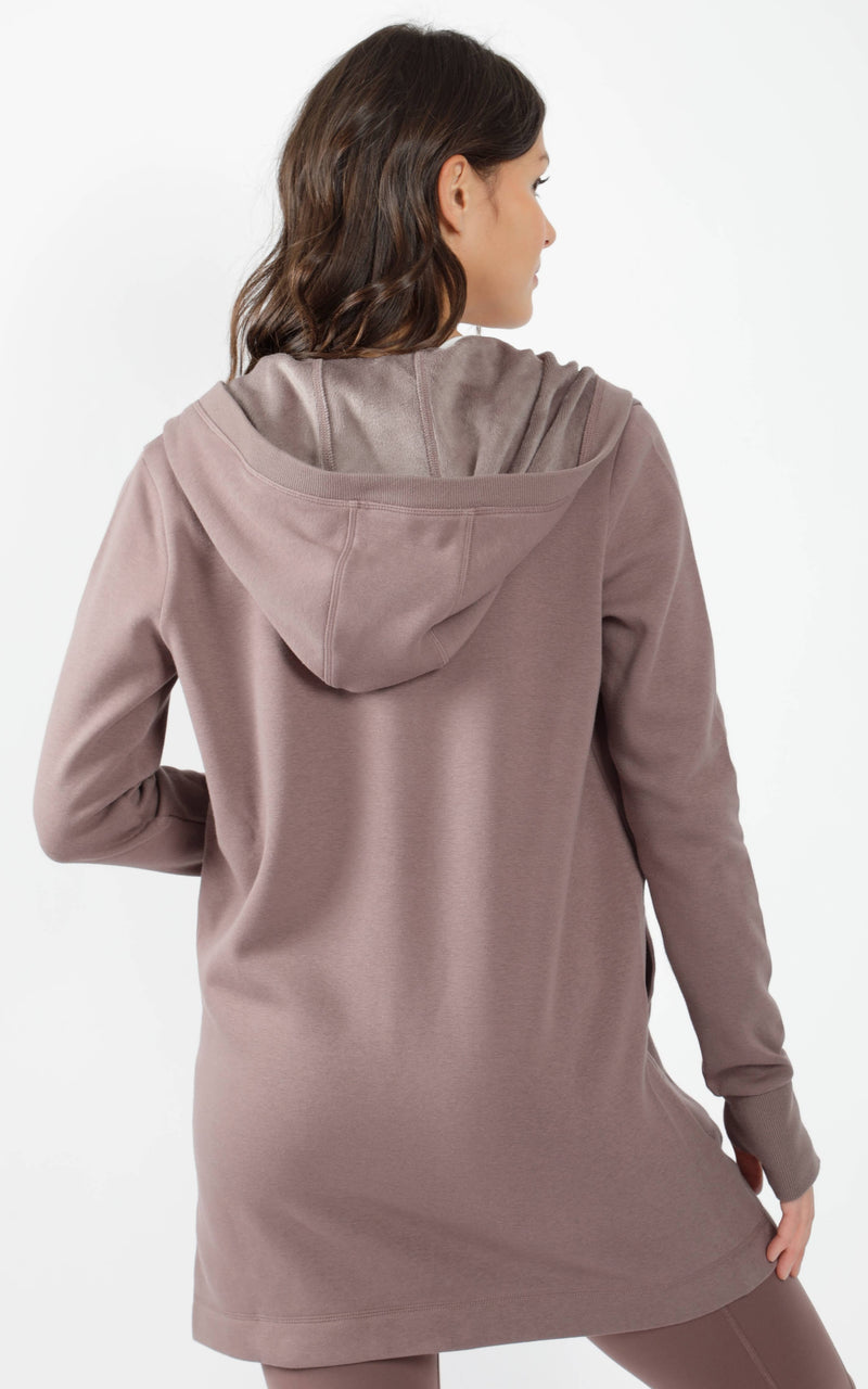 Butter Fleece Hoodie Cardigan: Multiple