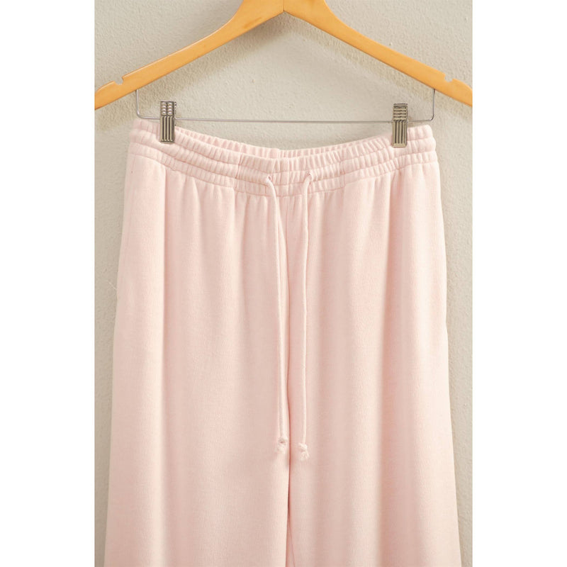 Nicole Soft Ribbed Jogger Pants