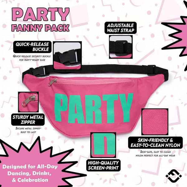 Neon Fanny Pack - Bride (White)