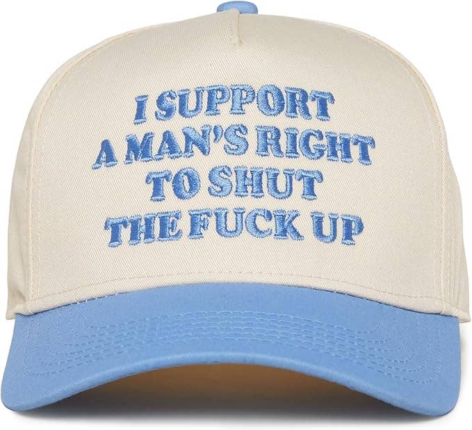 Man's Right to Shut Up Hat