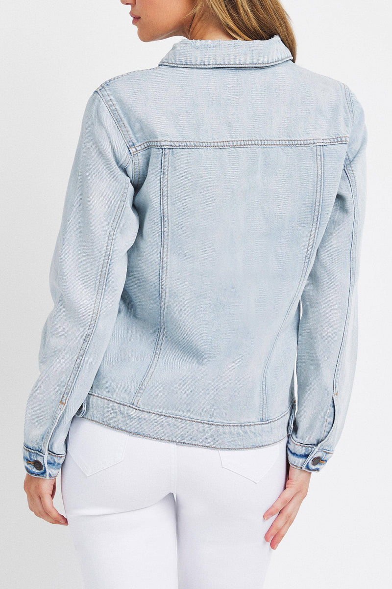 Oversized Classic Denim Jacket Super Light