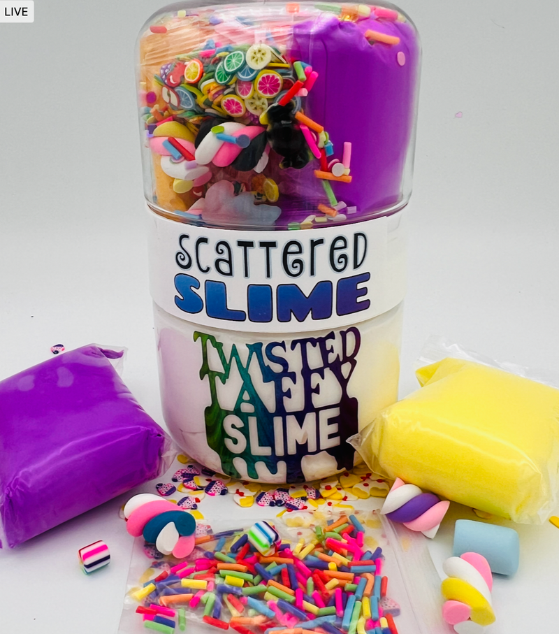 Twisted Taffy Slime Kit