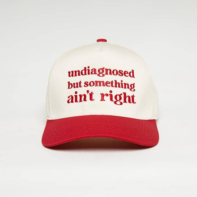 Undiagnosed But Something Ain't Right Red/Beige