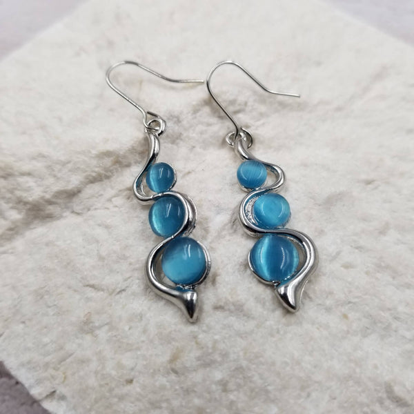 Wave earrings