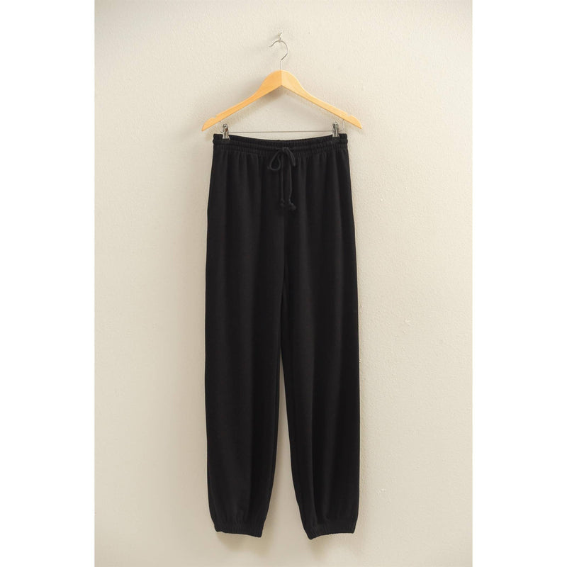 Nicole Soft Ribbed Jogger Pants