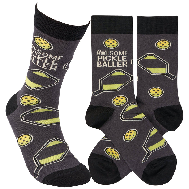 Awesome Pickleballer Socks