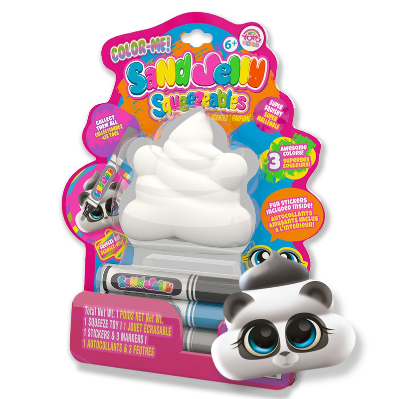 DIY Color Me Sand Jelly Squeezeables