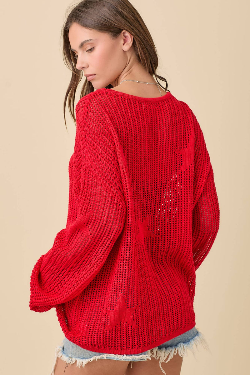Nita Knit Star Sweater