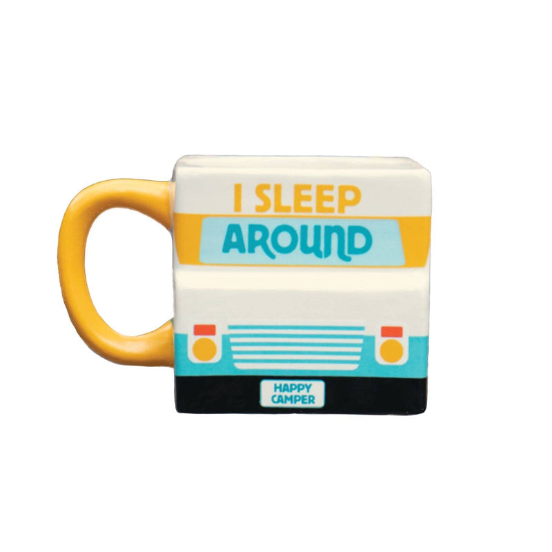 "I sleep Around" RV Camper Mug