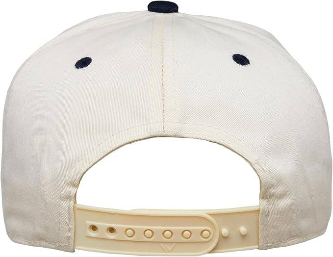 Two Tone Cap -  Put It On My Fiance's Tab - Beige/Black