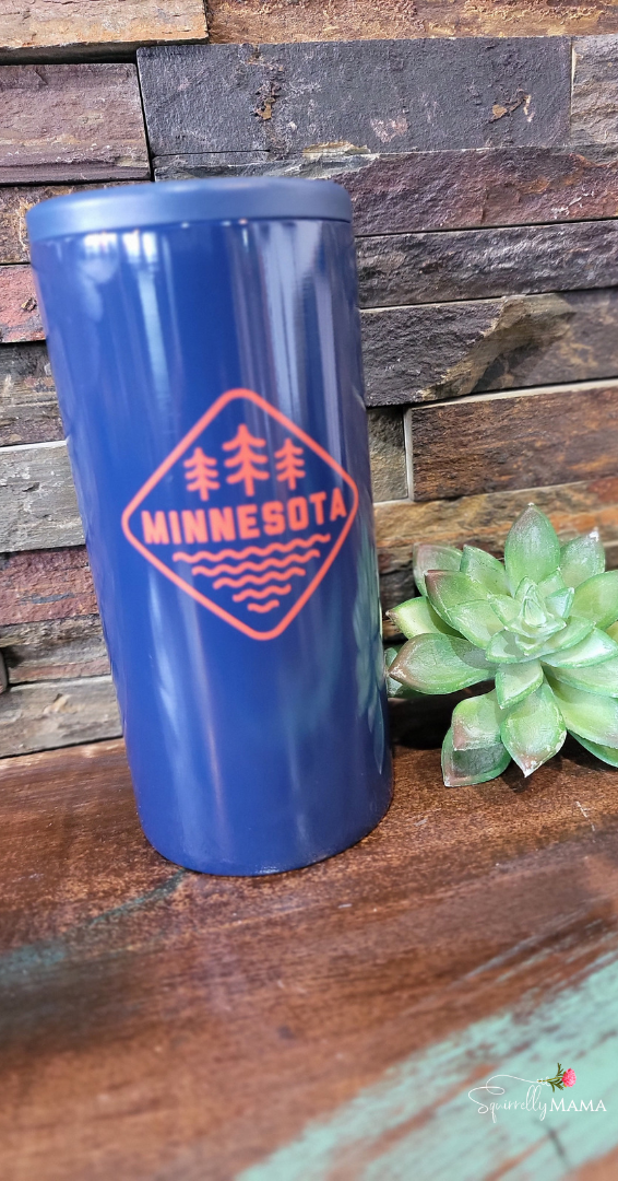 Mn Slim Can Cooler- Multiple Colors