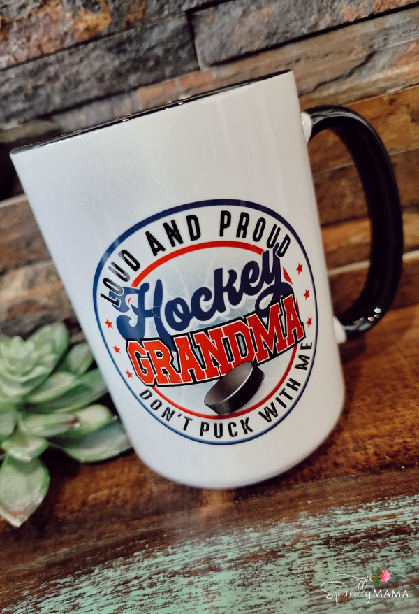 Hockey Grandma | 15oz Mug