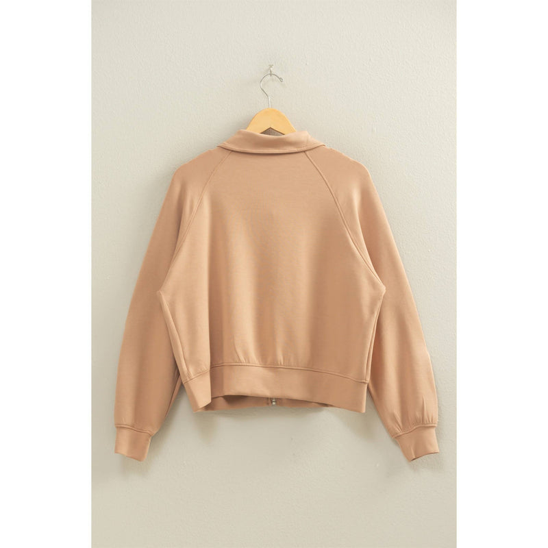 Bethany Full Zip Scuba Jacket