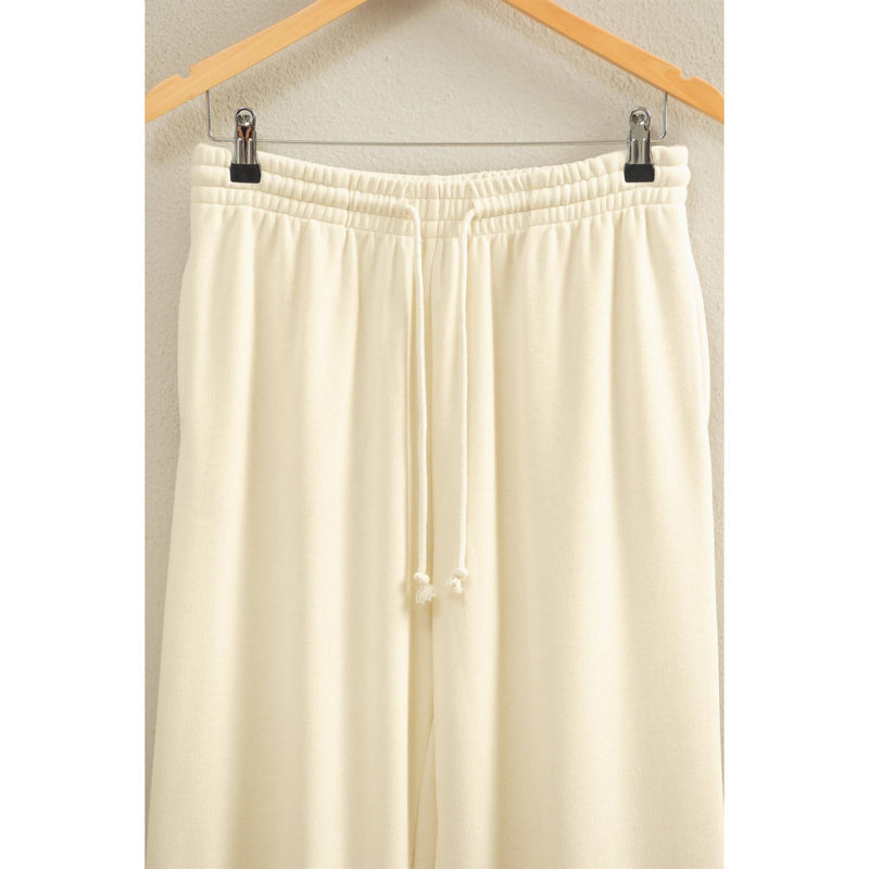 Nicole Soft Ribbed Jogger Pants