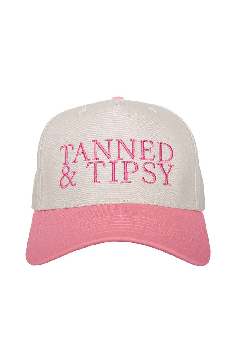 Tanned & Tipsy Two-Tone Hat