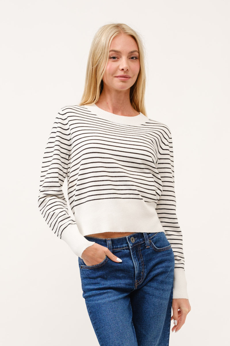 Brynn Striped Sweater