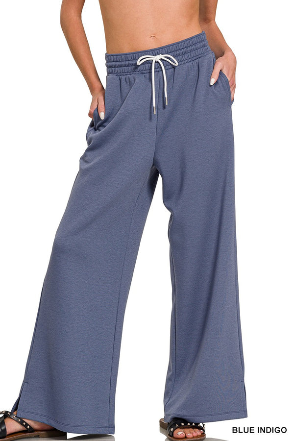 Skylar Scuba Wide Leg Pants