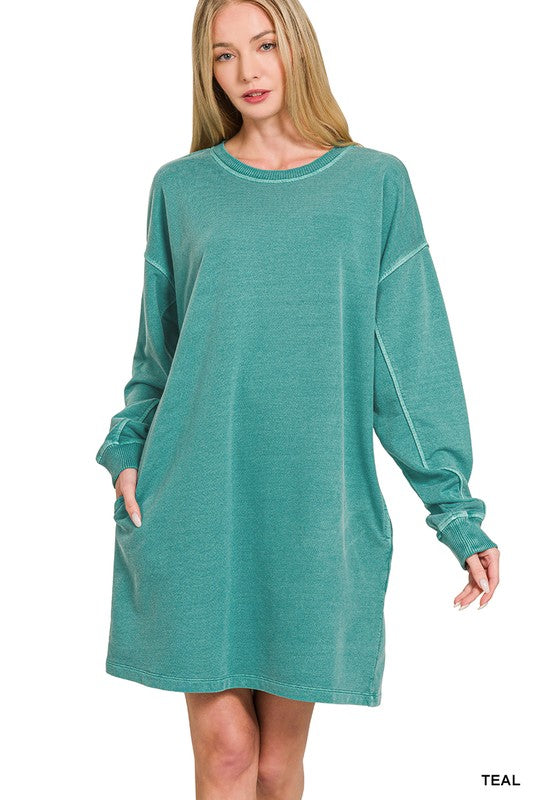 Oreily Washed French Terry Tunic
