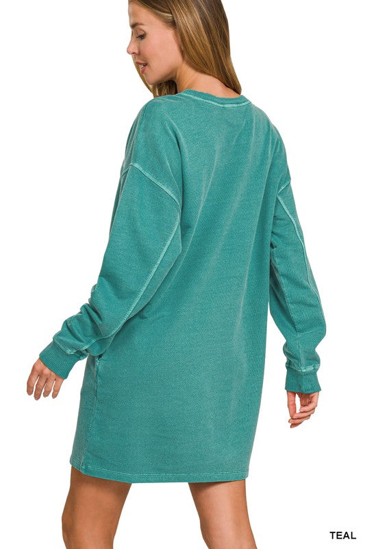 Oreily Washed French Terry Tunic