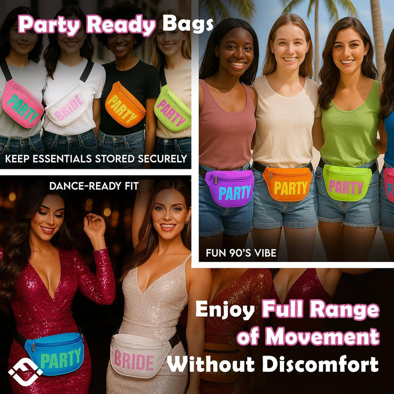 Neon Fanny Pack - Bride (White)