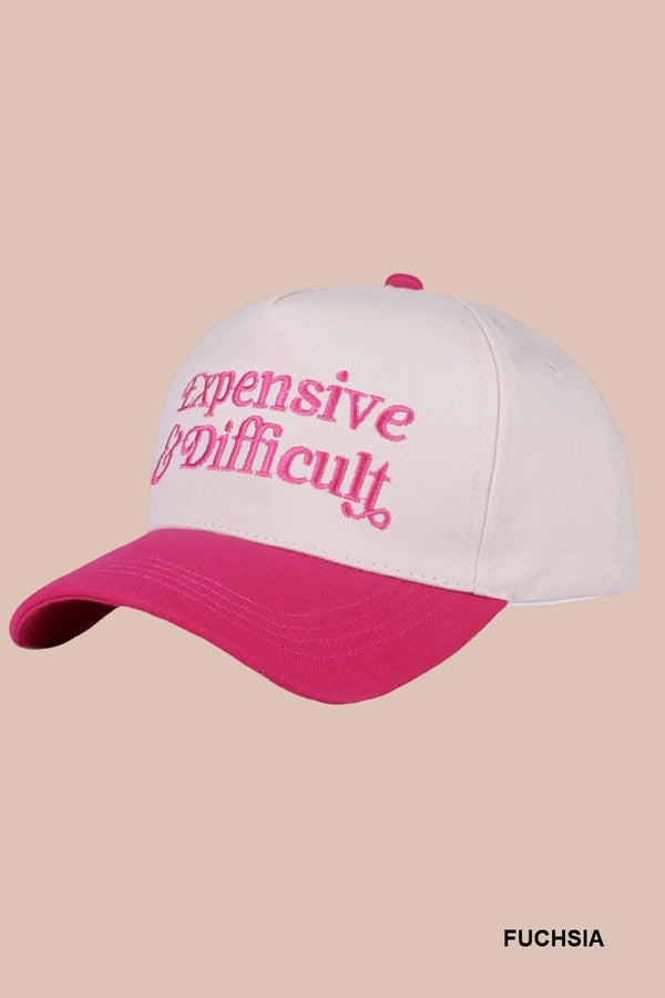 Expensive & Difficult Embroidered Trucker Hat