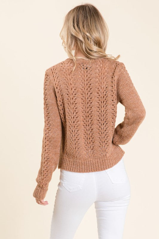 Anita Open Knit Sweater