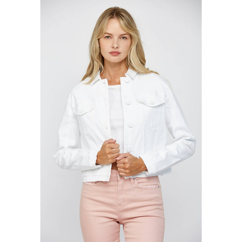 Mica White Denim Jacket