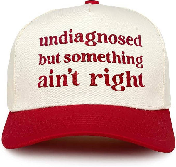 Undiagnosed But Something Ain't Right Red/Beige