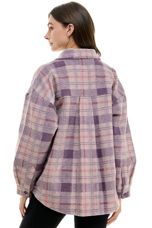Lilliana Plaid Jacket