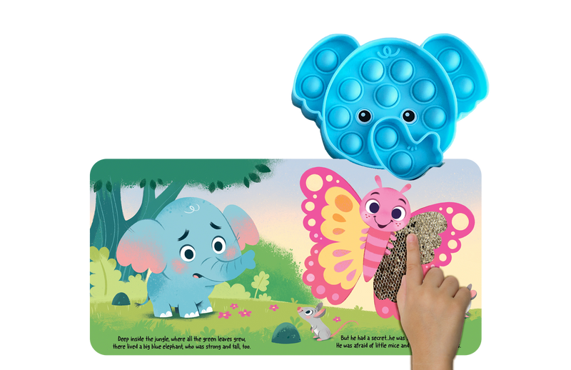 Little Elephant - Your Sensory Fidget Book