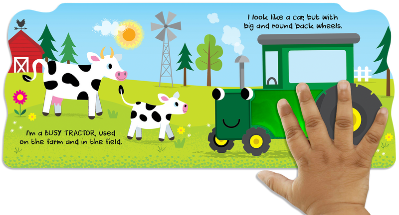 Busy Tractor Touch & Feel Book