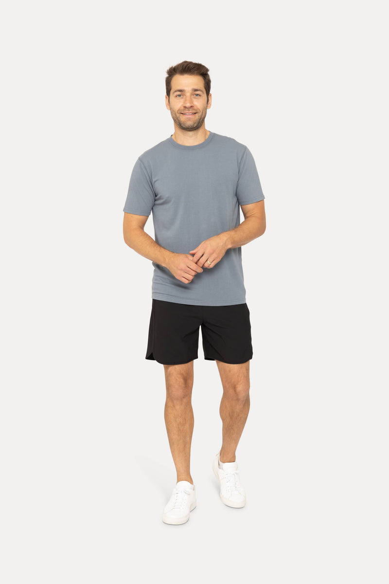 Men's Essential Active Shorts: Black