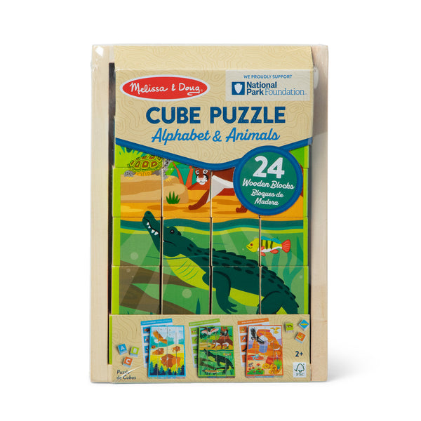 National Parks Alphabet Cube Puzzle