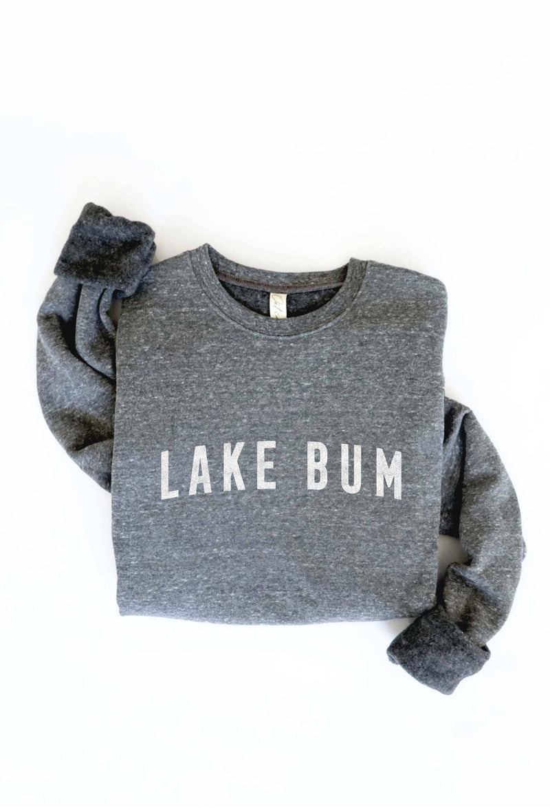 LAKE BUM Graphic Sweatshirt-Dusty Sage