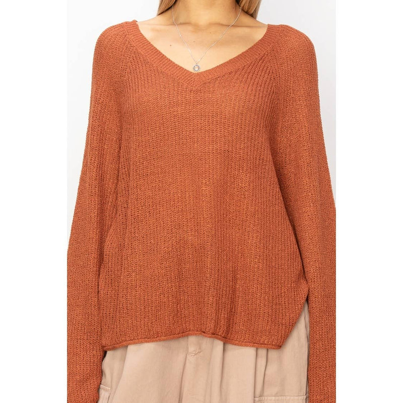 Olivia Long Sleeve Oversized Sweater