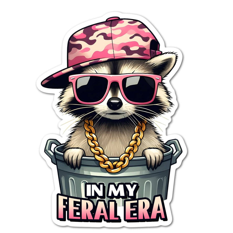 In My Feral Era Sticker