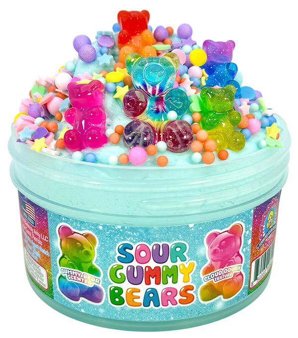 Sour Gummy Bears Slime