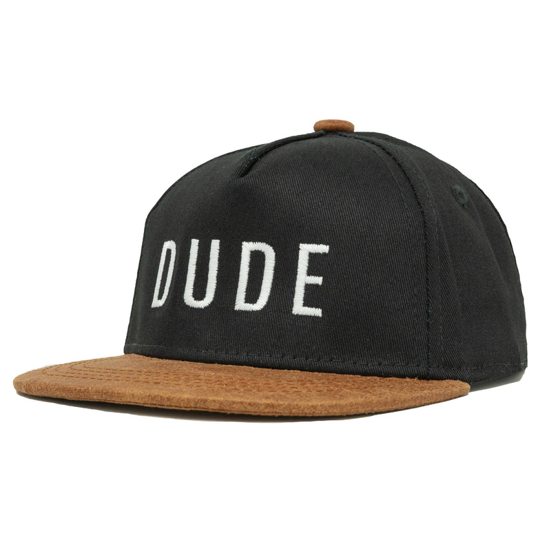 Flat Brim Trucker Hat - Dude