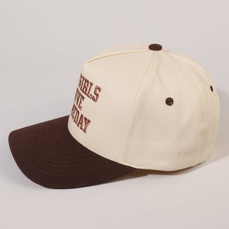 HOT GIRLS LOVE GAMEDAY Embroidery Trucker Hat